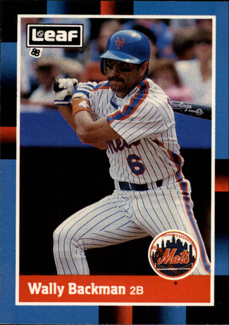 1988 Leaf/Donruss Baseball Cards       202     Wally Backman